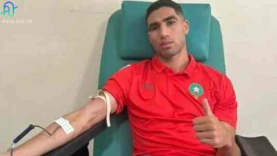 Pemain Andalan Timnas Maroko Achraf Hakimi Beri Inspirasi Lewat Donor Darah untuk Korban Gempa