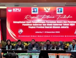 KPU Tetapkan Hasil Rekapitulasi Suara Pilkada Jakarta Tingkat Provinsi