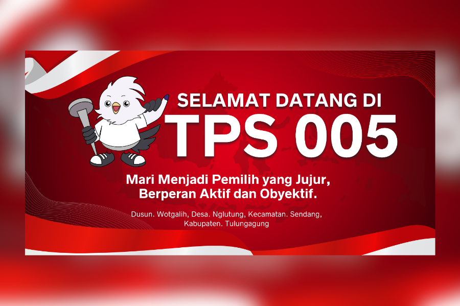 Banner TPS Pemilu