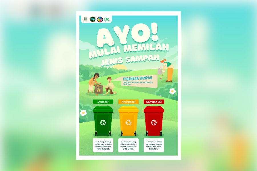 Poster Edukasi Pemilahan Sampah